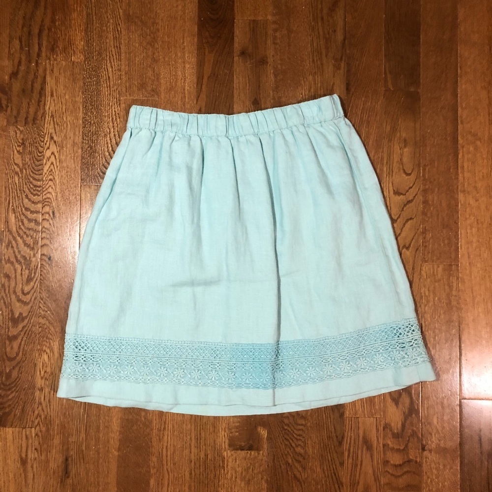 * Banana republic light blue skirt